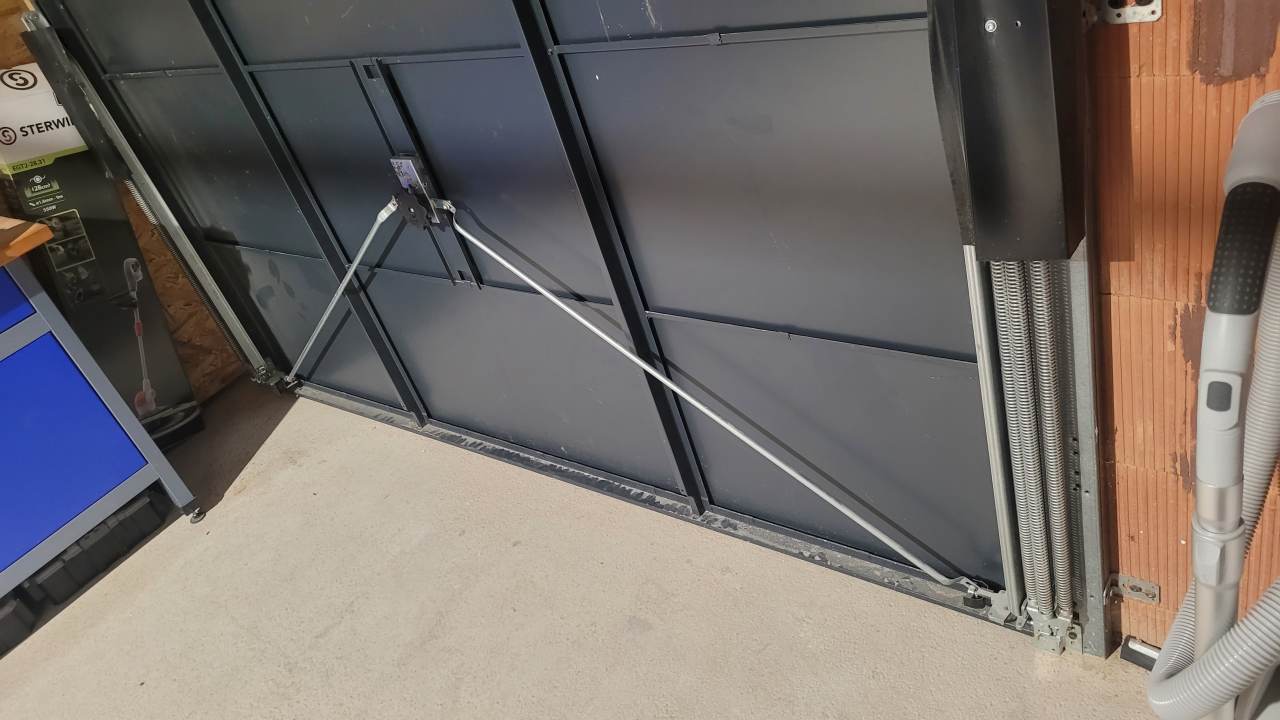 Projet isolation porte de garage