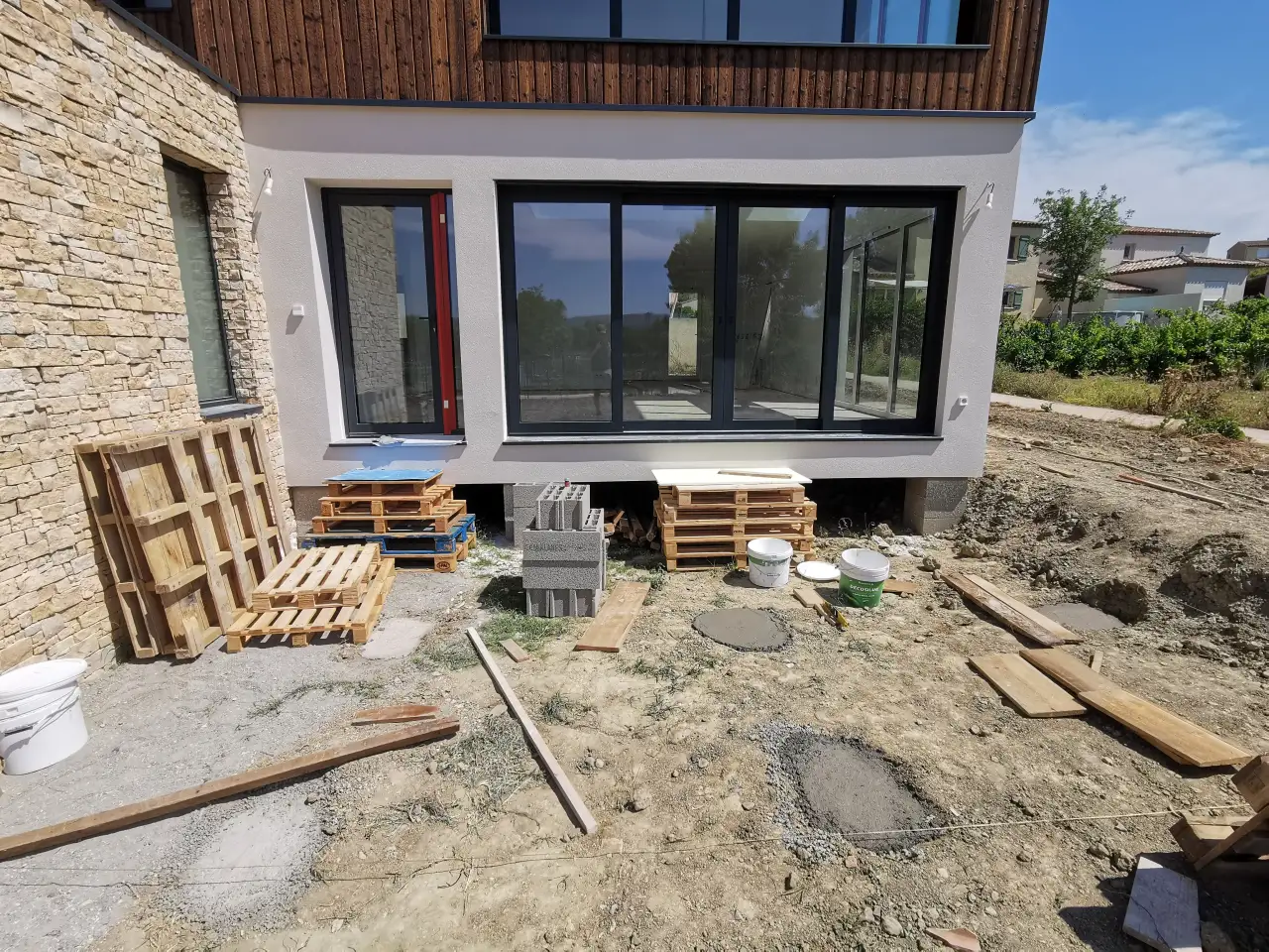 before : Terrasse N-Ouest