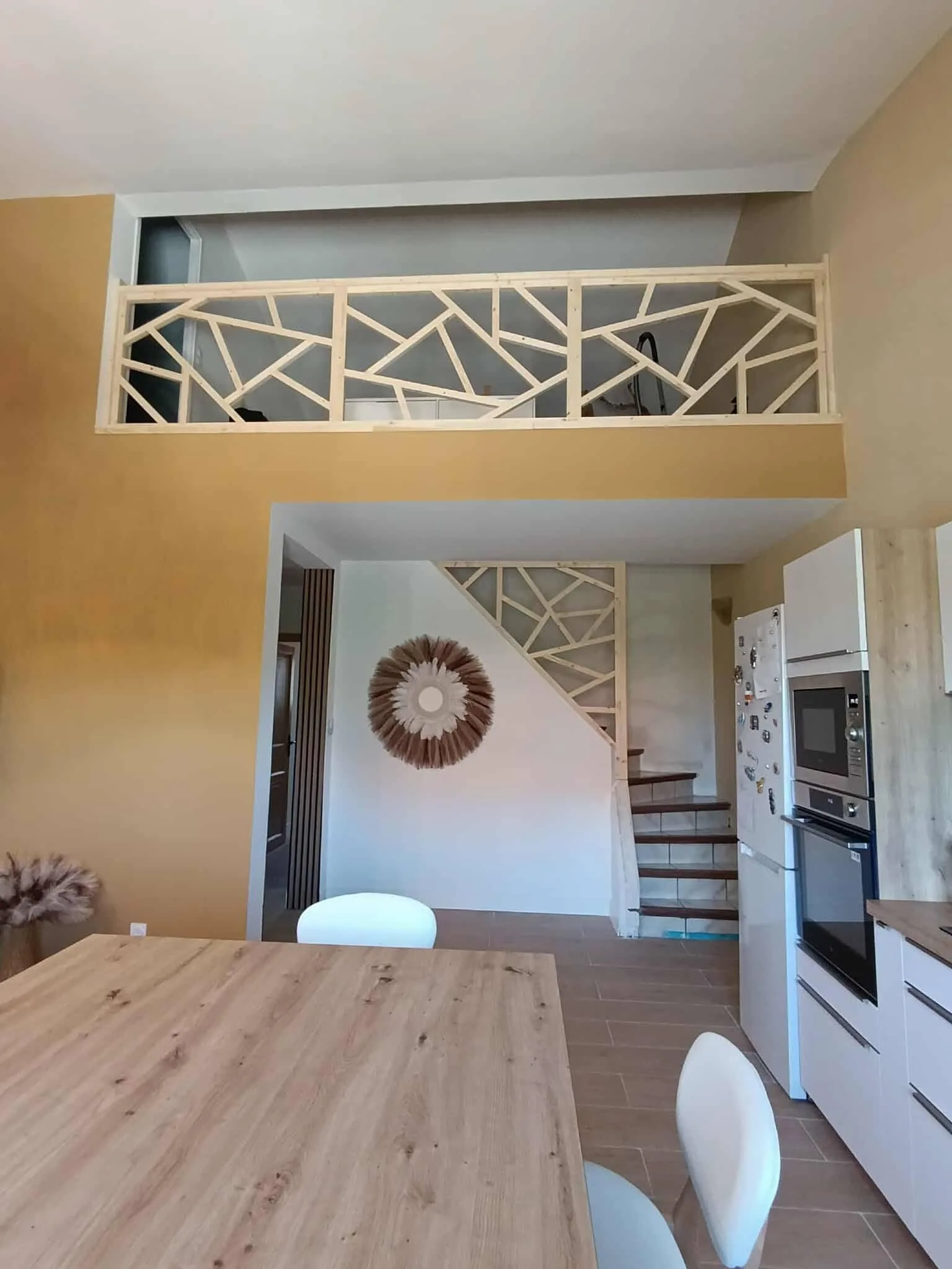 after : Pose rembarde escalier design