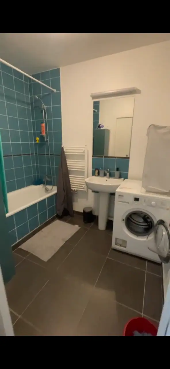 before : Projet salle de bain