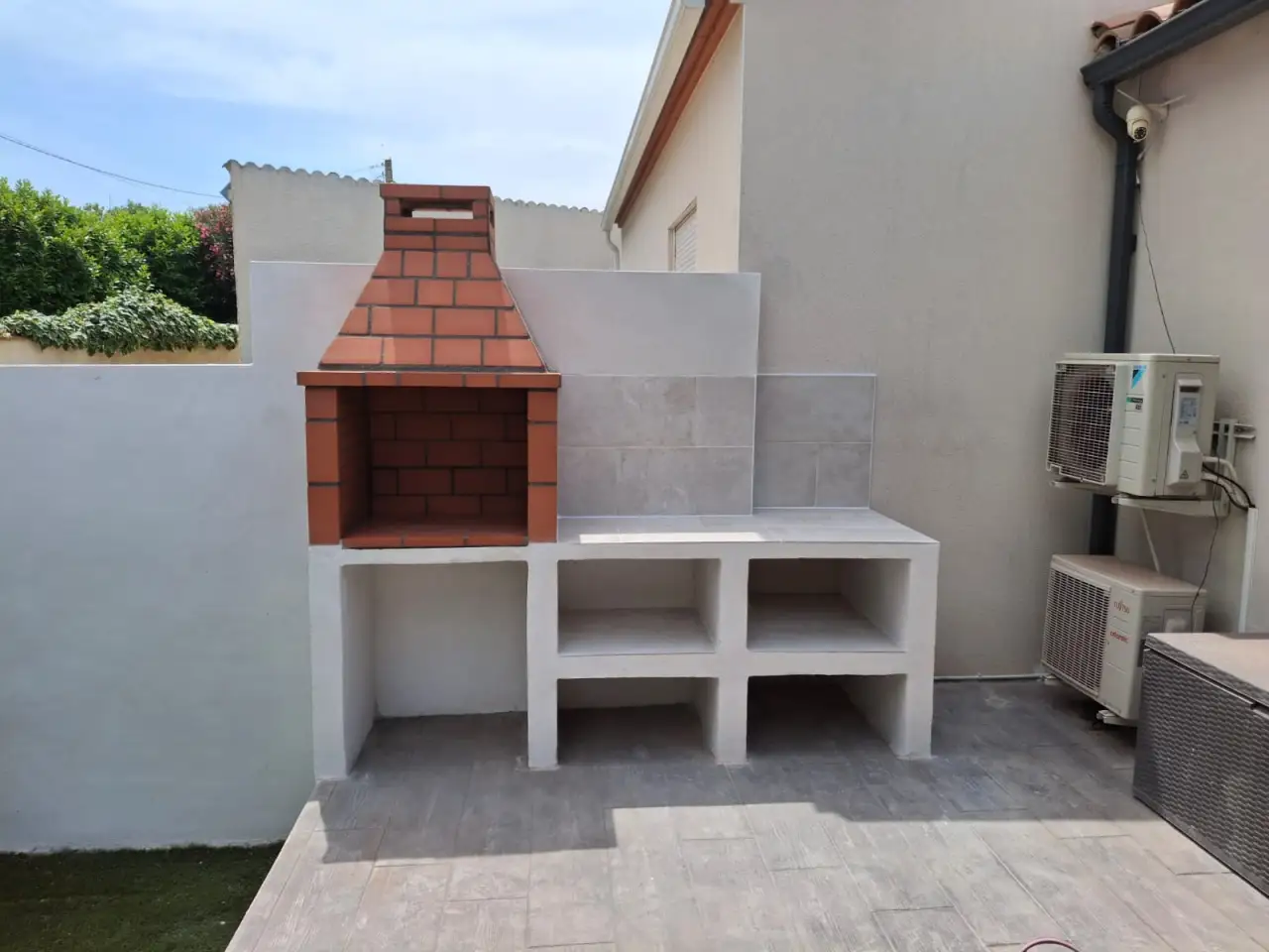 After : Réalisation d'un barbecue